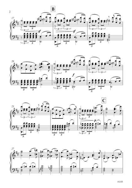 Pyotr Ilyich Tchaikovsky: Excerpt from the 1st movt. of Symphony No 6 (arranged for piano by Peter Breiner) (PB211)