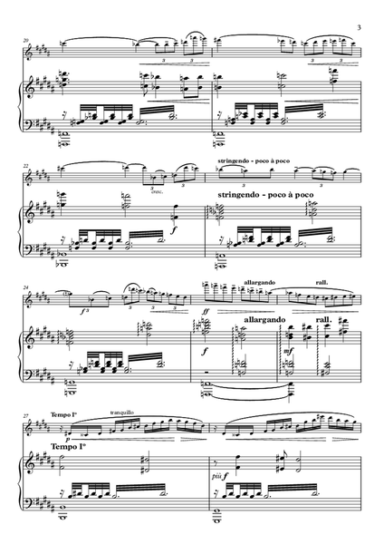 Alphonse Catherine: Nocturne for flute & piano