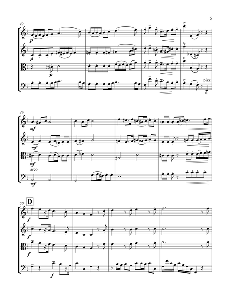 Joy to the World – Arrangement for String Quartet by Peter Breiner (PB073)