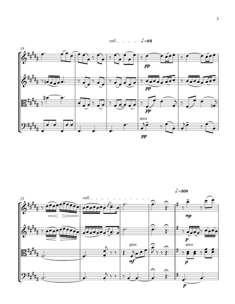 Léo Delibes: Flower Duet from Lakme – Arrangement for String Quartet by Peter Breiner (PB097)