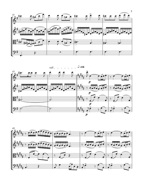 Léo Delibes: Flower Duet from Lakme – Arrangement for String Quartet by Peter Breiner (PB097)