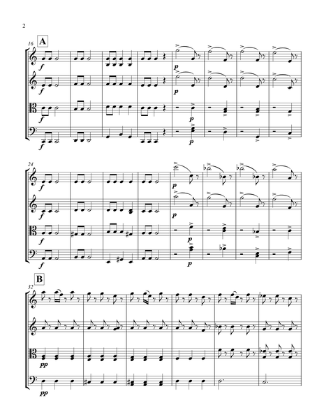 Johann Strauss: Geschichten aus dem Wienerwald (Tales from the Vienna Woods), Op. 325 – Arrangement for String Quartet by Peter Breiner (PB103)