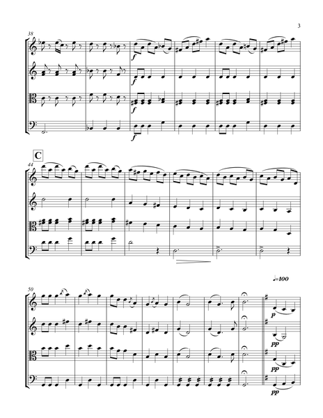 Johann Strauss: Geschichten aus dem Wienerwald (Tales from the Vienna Woods), Op. 325 – Arrangement for String Quartet by Peter Breiner (PB103)