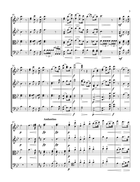 Richard Wagner: Wedding March from Lohengrin – Arrangement for String Quartet by Peter Breiner (PB105)