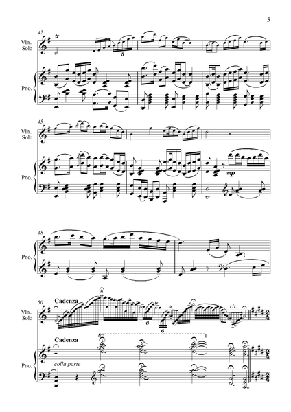 Gang, Chen & Zhanhao, He: The Butterfly Lovers (arr. for violin & piano) (AEGC11)