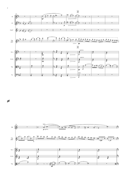 Prokofiev, Sergei: Violin Concerto No. 1 in D major, Op. 19 (arr. for String Quintet & Wind Quintet) (AEGC16)