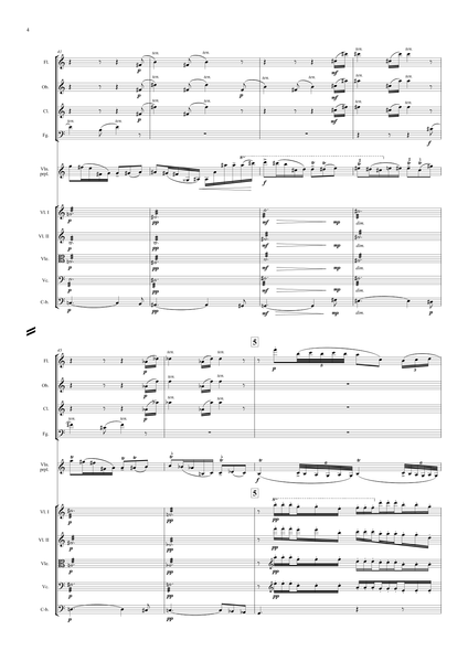 Prokofiev, Sergei: Violin Concerto No. 1 in D major, Op. 19 (arr. for String Quintet & Wind Quintet) (AEGC16)