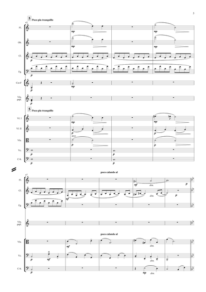 Prokofiev, Sergei: Violin Concerto No. 2 in G minor, Op. 63 (arr. for String Quintet & Wind Quintet) (AEGC17)