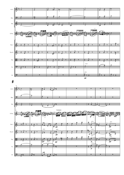 Saint-Saens, Camille: Introduction and Rondo Capriccioso, Op.28 (arr. for String Quintet & Wind Quintet) (AEGC22)