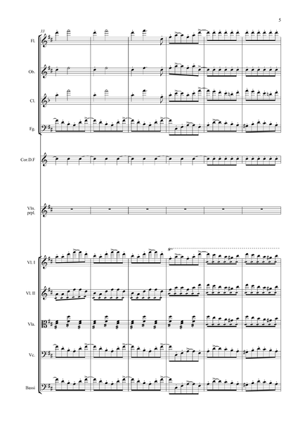 Brahms, Johannes: Violin Concerto in D major, Op. 77 (arr. for String Quintet & Wind Quintet) (AEGC3)