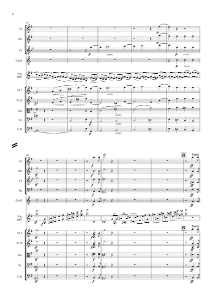 Mendelssohn, Felix: Violin Concerto in E minor, Op. 64 (arr. for String Quintet & Wind Quintet) (AEGC7)