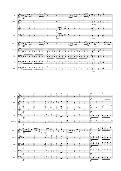 Pagainin, Niccolo: Violin Concerto No. 1 in D major, Op. 6 (arr. for String Quintet & Wind Quintet) (AEGC8)