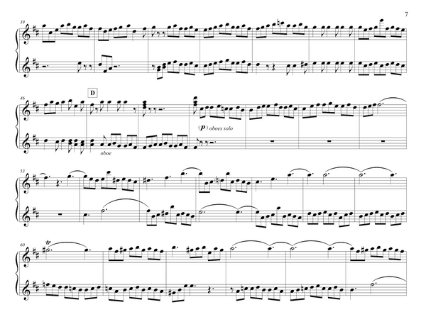 J.S. Bach: Orchestral Suite No. 4 In D Major, BWV 1069 arranged for piano duet by Eleonor Bindman (GPC086)