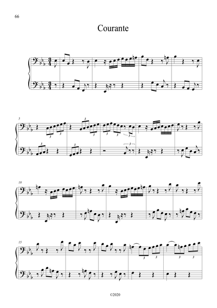 J.S. Bach: Cello Suite No. 4 in E-flat major, BWV 1010 – arranged for piano by Eleonor Bindman (GPC078)