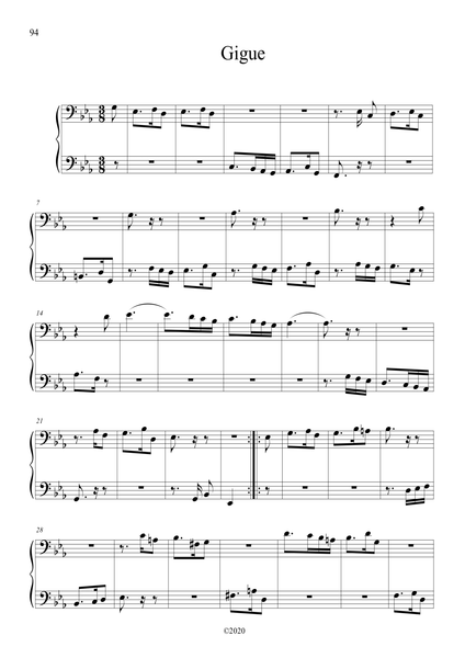 J.S. Bach: Cello Suite No. 5 in C minor, BWV 1011 – arranged for piano by Eleonor Bindman (GPC079)