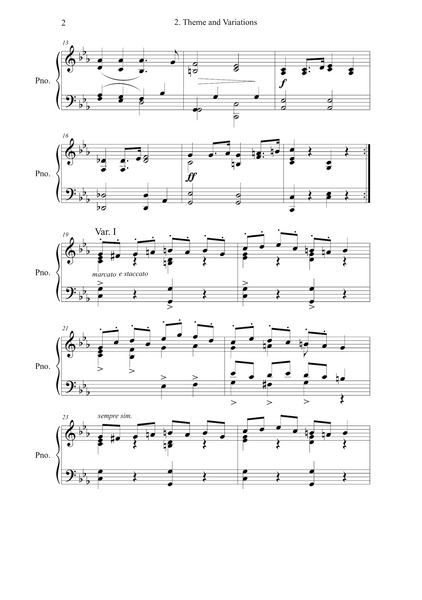 Lars Aksel Bisgaard: Piano Sonata in E-flat major