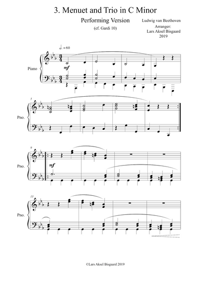 Lars Aksel Bisgaard: Piano Sonata in E-flat major