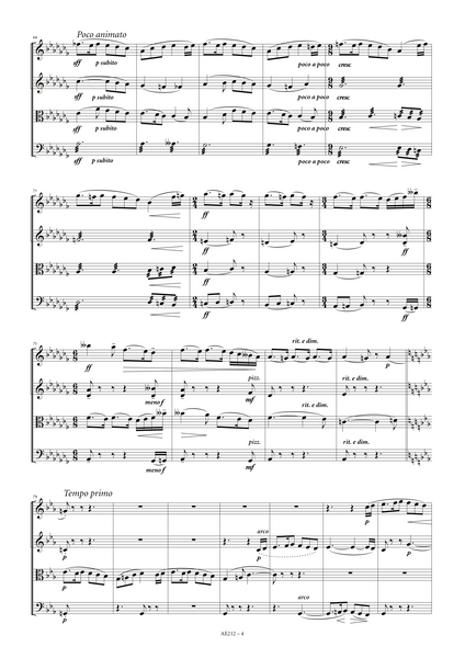 George Butterworth: Suite for String Quartet (AE212)