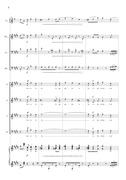 Amadeu Vives: Canción de la juventud (Doña Francisquita) – arranged for voices and ensemble by Santi Escura (NXP116)