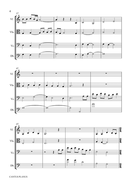 Lydia Kakabadse: Cantus Planus – for string quartet