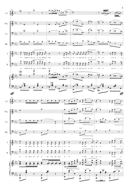 Amadeu Vives: Coro de Románticos (Doña Francisquita) – arranged for voices and ensemble by Santi Escura (NXP117)