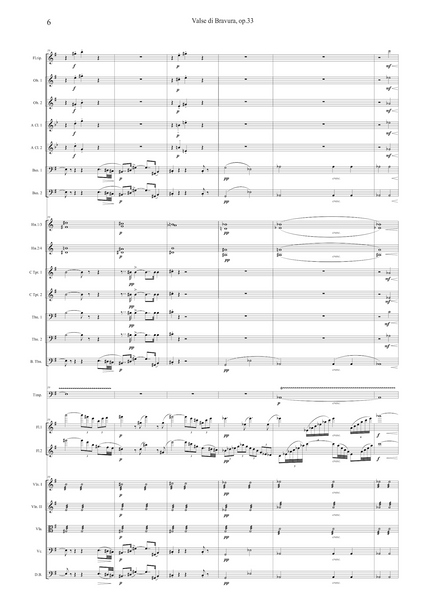 Franz Doppler: Valse di Bravura, op. 33 – arranged for two flutes and orchestra by Santi Escura (NXP)