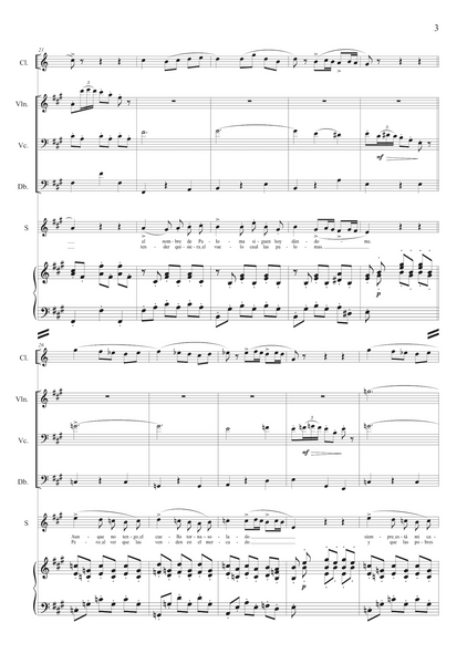 Francisco Asenjo-Barbieri: Canción de Paloma (El barberillo de Lavapiés) – arranged for voices and ensemble by Santi Escura (NXP118)