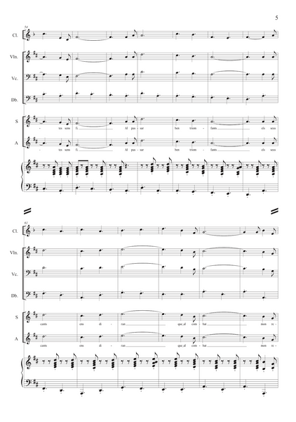 Rafael Martínez-Valls: Eloi, Soldats i Cor Final (Cançó d'amor i de guerra) – arranged for voices and ensemble by Santi Escura (NXP124)