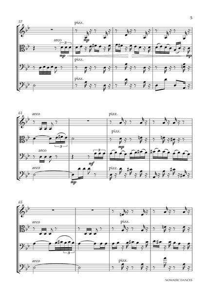 Lydia Kakabadse: Nomadic Dances – for "alternative" string quartet