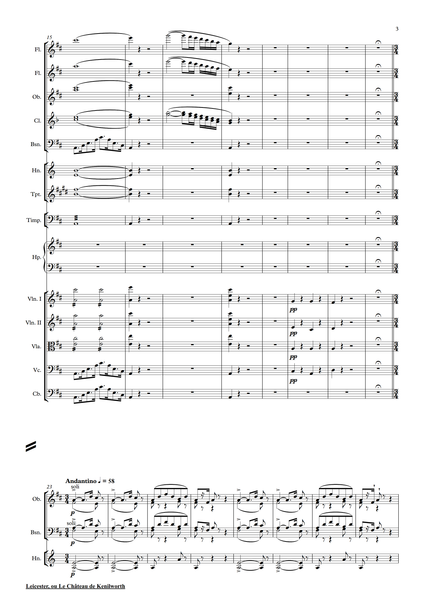 Daniel François Esprit Auber: Leicester, ou Le Château de Kenilworth - Overture (NXP033)