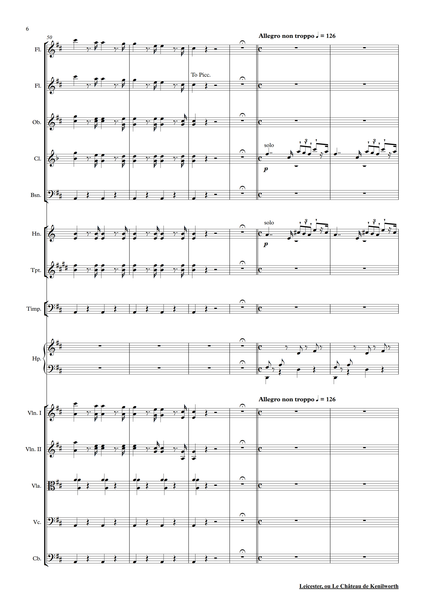 Daniel François Esprit Auber: Leicester, ou Le Château de Kenilworth - Overture (NXP033)