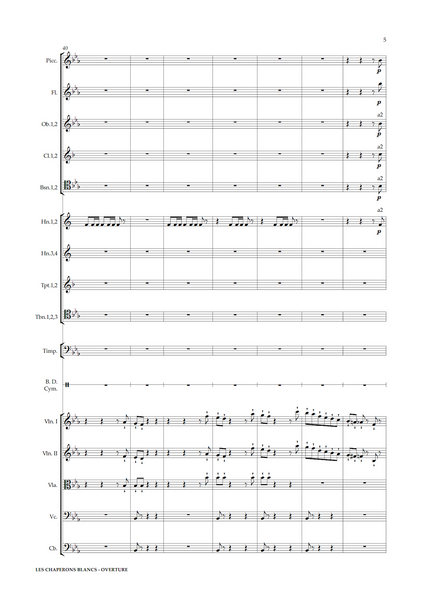 Daniel François Esprit Auber: Les Chaperons Blancs – Overture (NXP140)