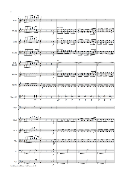 Daniel François Esprit Auber: Les Chaperons Blancs – Act III: Entr'acte (NXP142)