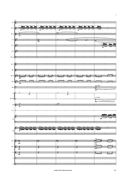 Claude Debussy: 24 Préludes, No. 13: Brouillards – arranged by Peter Breiner (PB030)