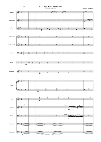 Peter Breiner: Songs and Dances from the Silk Road: Spinning  (PB063)