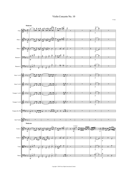Pierre, Rode: Violin Concerto No. 10 in B Minor, Op. 19 (Rode010)