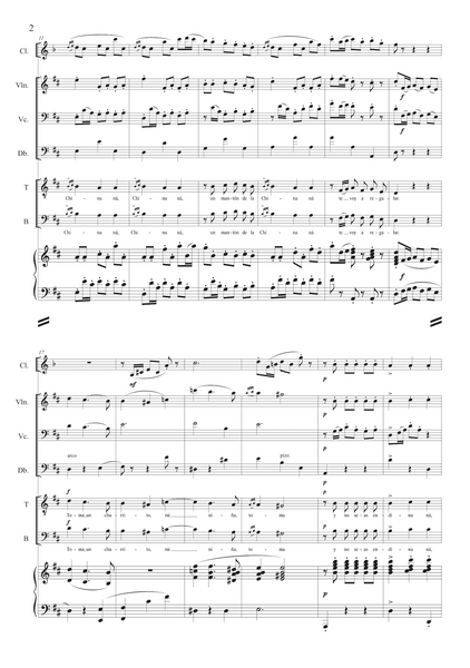 Tomás Bretón: Seguidillas (La Verbena de la Paloma) – arranged for voices and ensemble by Santi Escura (NXP123)