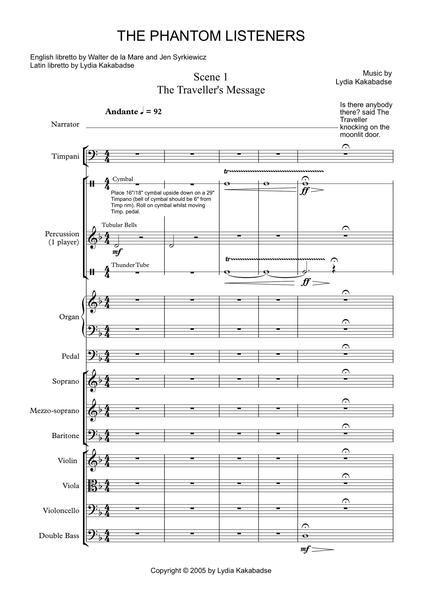 Lydia Kakabadse: The Phantom Listeners