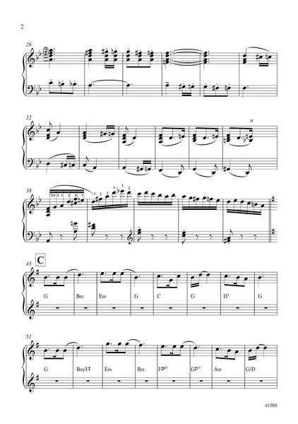 Antonín Dvořák: Allegretto grazioso, Movt. III from Symphony No. 8 in G Major (arranged for piano by Peter Breiner) (PB166)