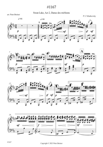Pyotr Ilyich Tchaikovsky: Danse des Mirlitons, from The Nutcracker, Act 2 (arranged for piano by Peter Breiner) (PB199)