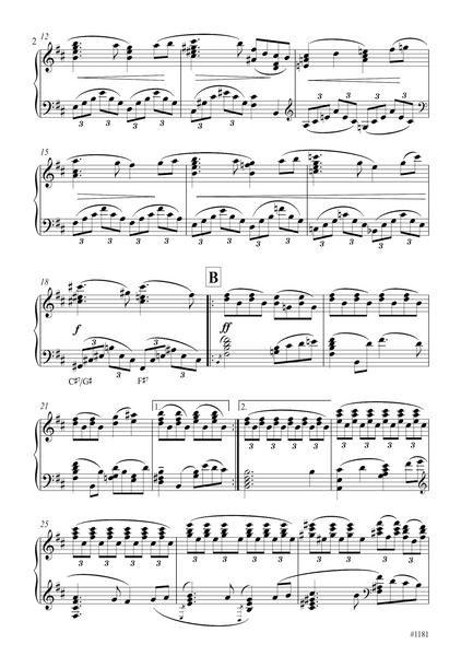Pyotr Ilyich Tchaikovsky: Scene from Swan Lake Act II No. 10 (arranged for piano by Peter Breiner) (PB187)