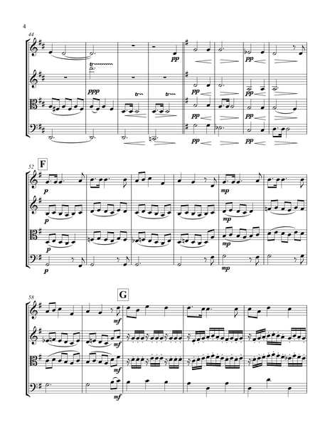 O Tannenbaum – Arrangement for String Quartet by Peter Breiner (PB081)