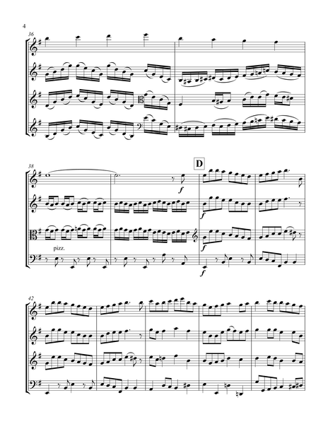 God Rest Ye Merry Gentlemen – Arrangement for String Quartet by Peter Breiner (PB082)