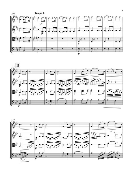 Richard Wagner: Wedding March from Lohengrin – Arrangement for String Quartet by Peter Breiner (PB105)