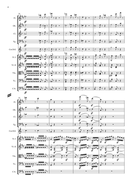 Beethoven, Luwig van: Violin Concerto in D Major, Op. 61 (arr. for String Quintet & Wind Quintet) (AEGC1)