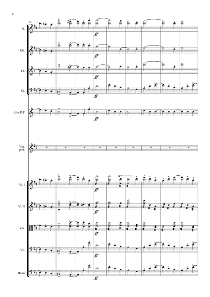 Brahms, Johannes: Violin Concerto in D major, Op. 77 (arr. for String Quintet & Wind Quintet) (AEGC3)