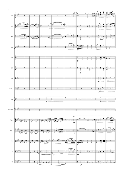 Charles Auguste de Bériot: Violin Concerto No. 6 in A Major, Op. 70 – full score (NXP002)