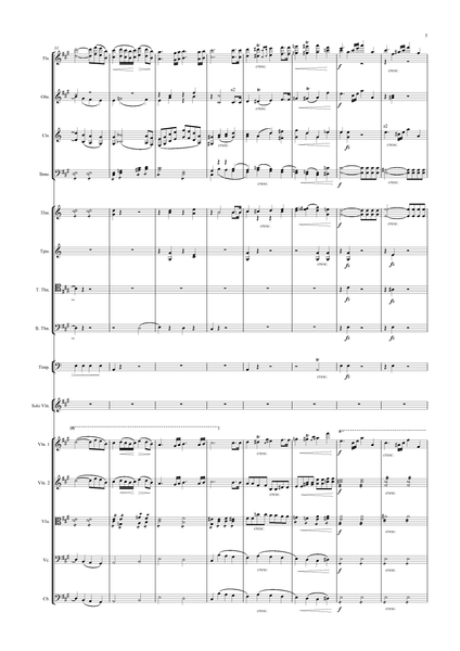Charles Auguste de Bériot: Violin Concerto No. 6 in A Major, Op. 70 – full score (NXP002)