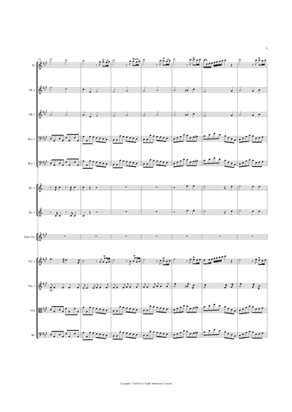 Rodolphe Kreutzer: Violin Concerto No. 15 in A Major – full score (NXP015)