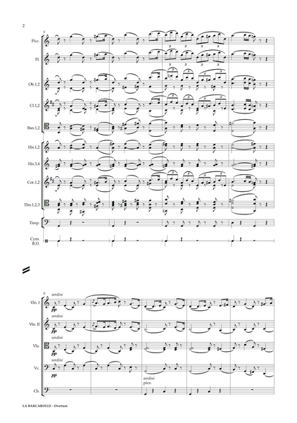 Daniel François Esprit Auber: La Barcarolle – Overture (NXP137)